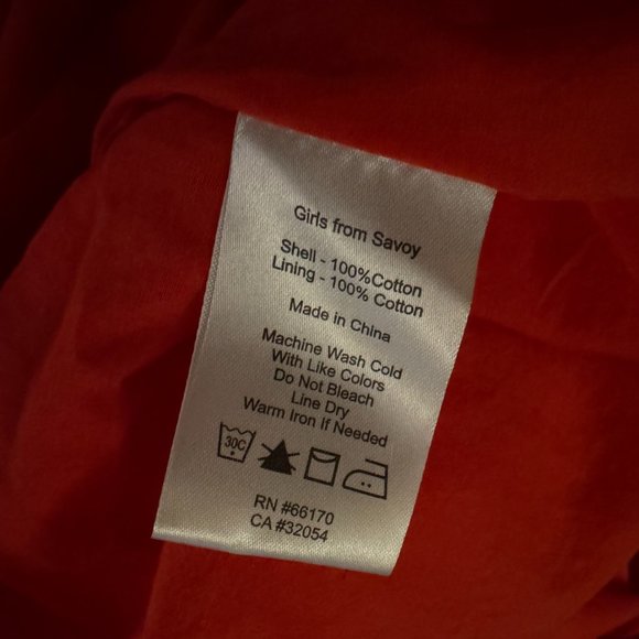 Red Print Midi Dress ASO Jessica Day - Picture 8 of 8